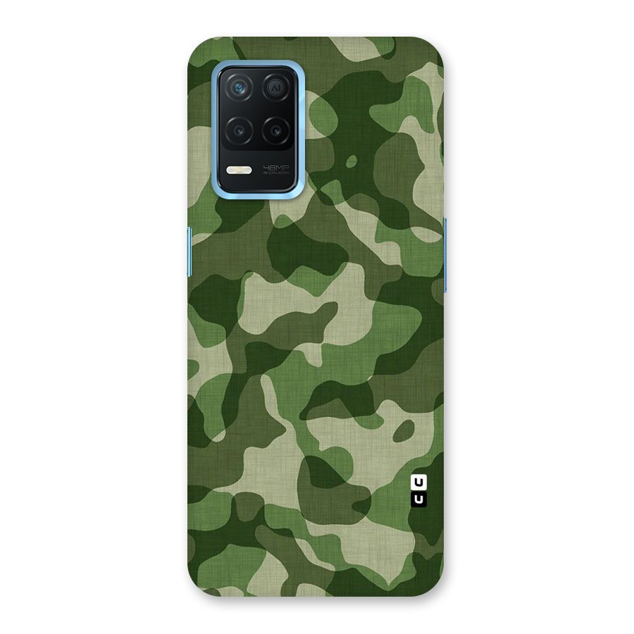 Camouflage Pattern Art Back Case for Realme Narzo 30 5G