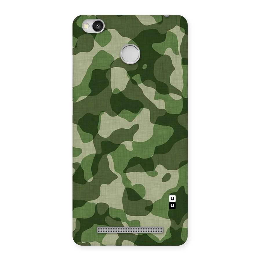Camouflage Pattern Art Back Case for Redmi 3S Prime