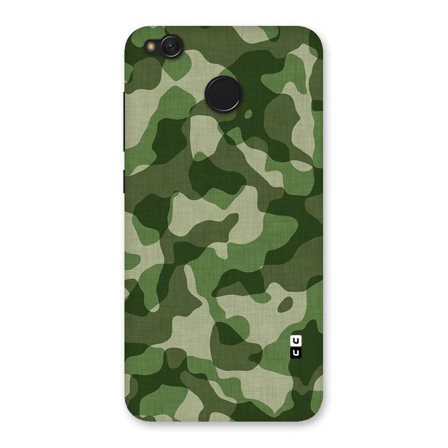 Camouflage Pattern Art Back Case for Redmi 4