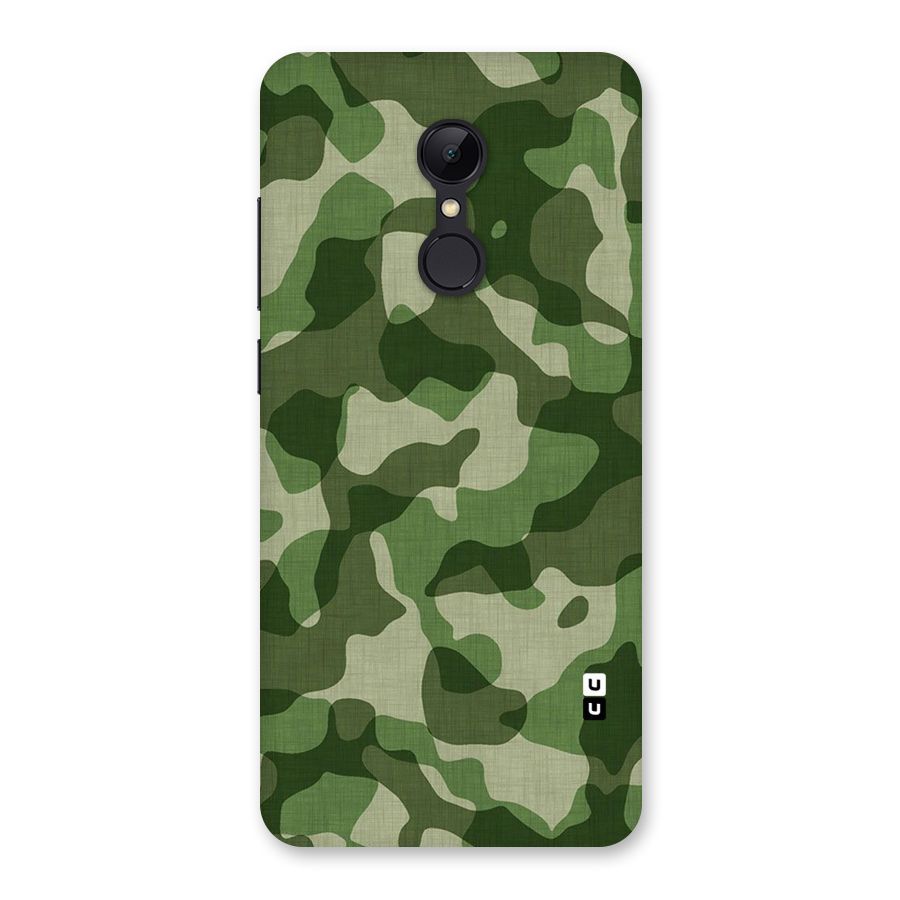 Camouflage Pattern Art Back Case for Redmi 5