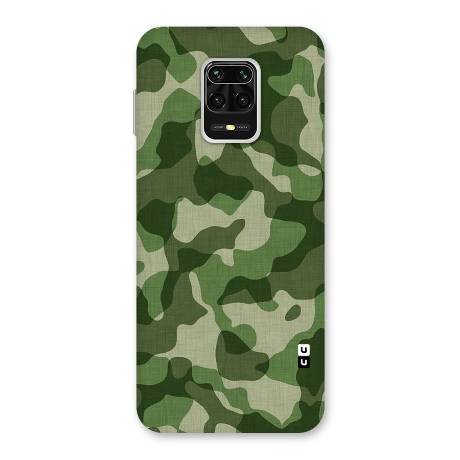 Camouflage Pattern Art Back Case for Redmi Note 9 Pro