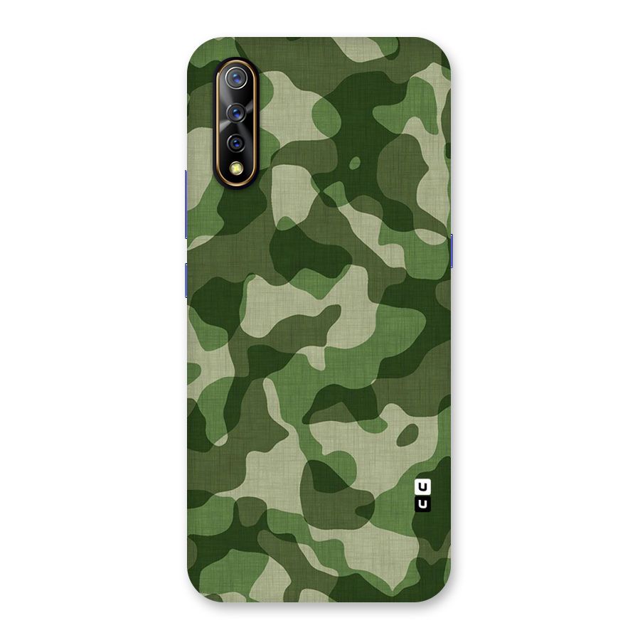 Camouflage Pattern Art Back Case for Vivo S1