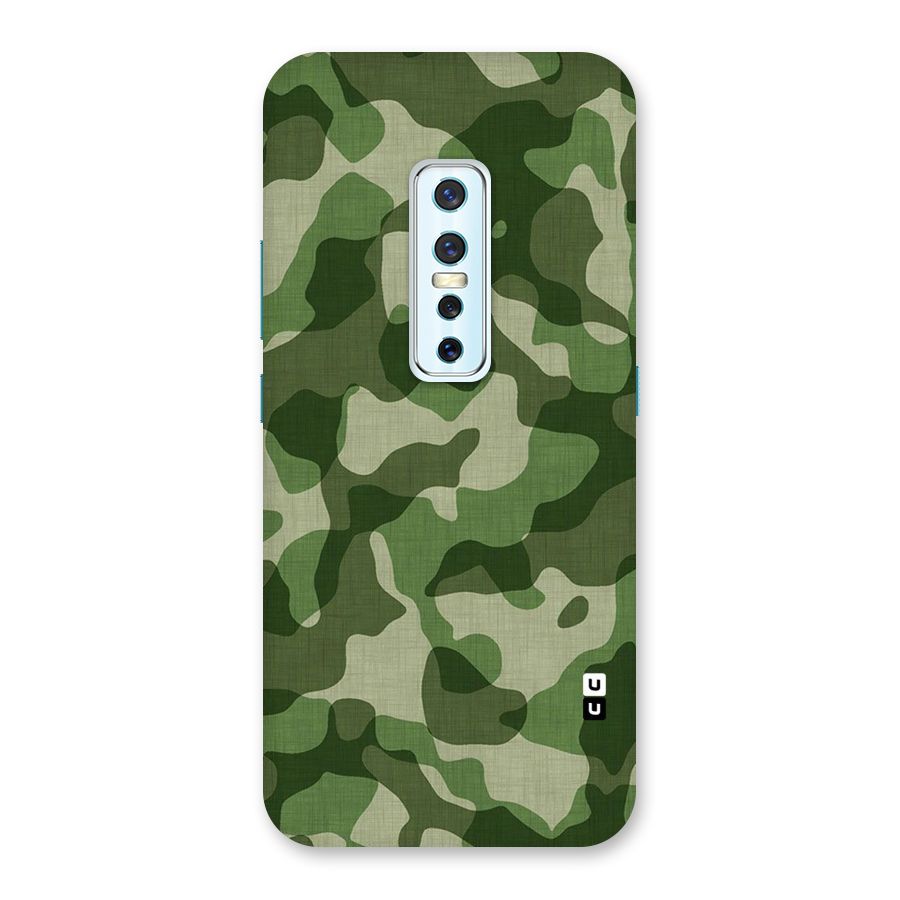 Camouflage Pattern Art Back Case for Vivo V17 Pro