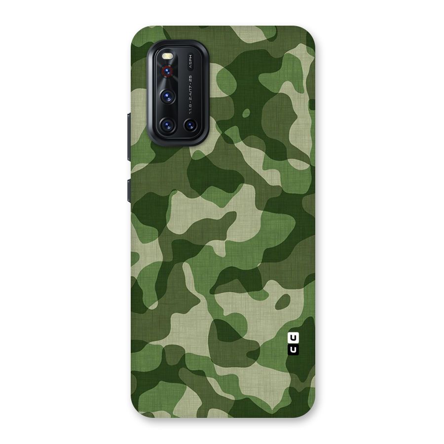Camouflage Pattern Art Back Case for Vivo V19