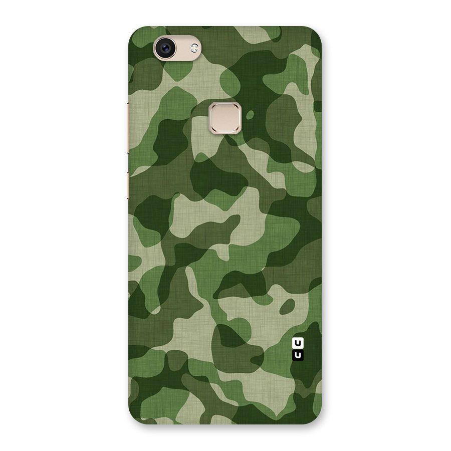Camouflage Pattern Art Back Case for Vivo V7