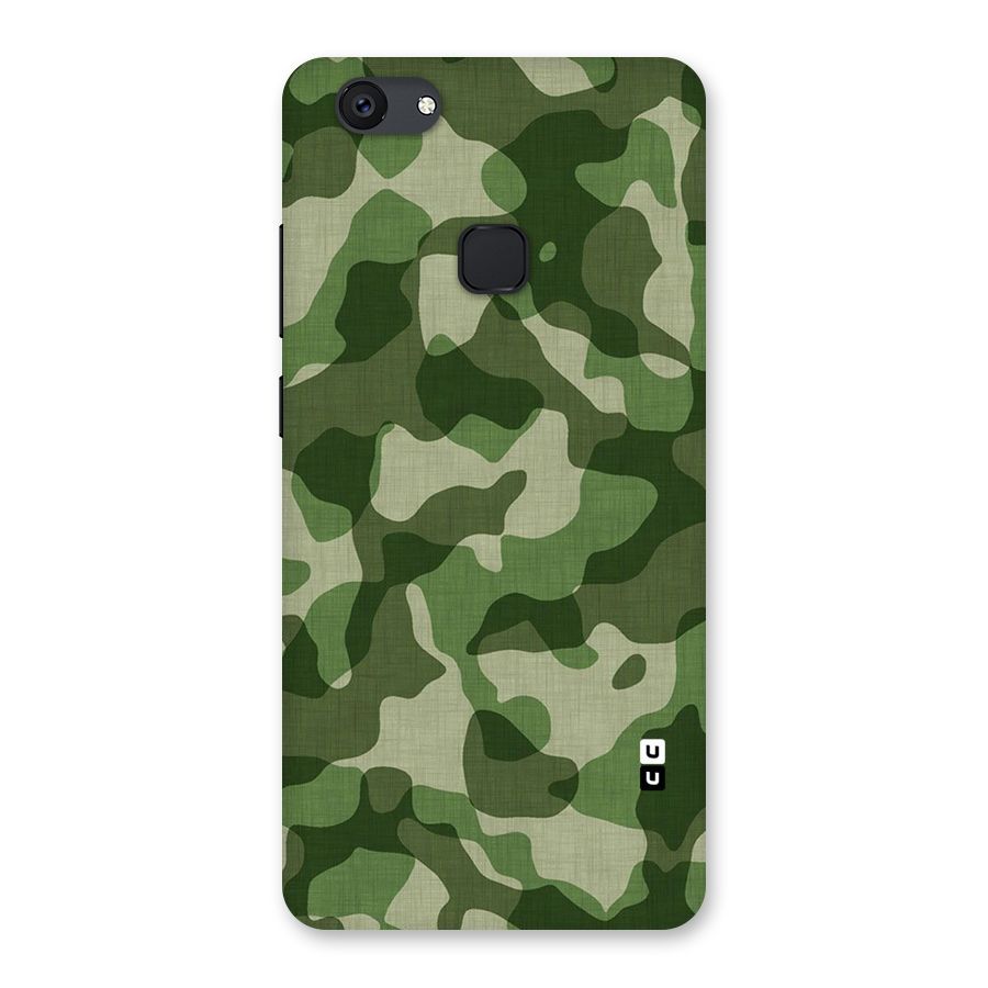 Camouflage Pattern Art Back Case for Vivo V7 Plus