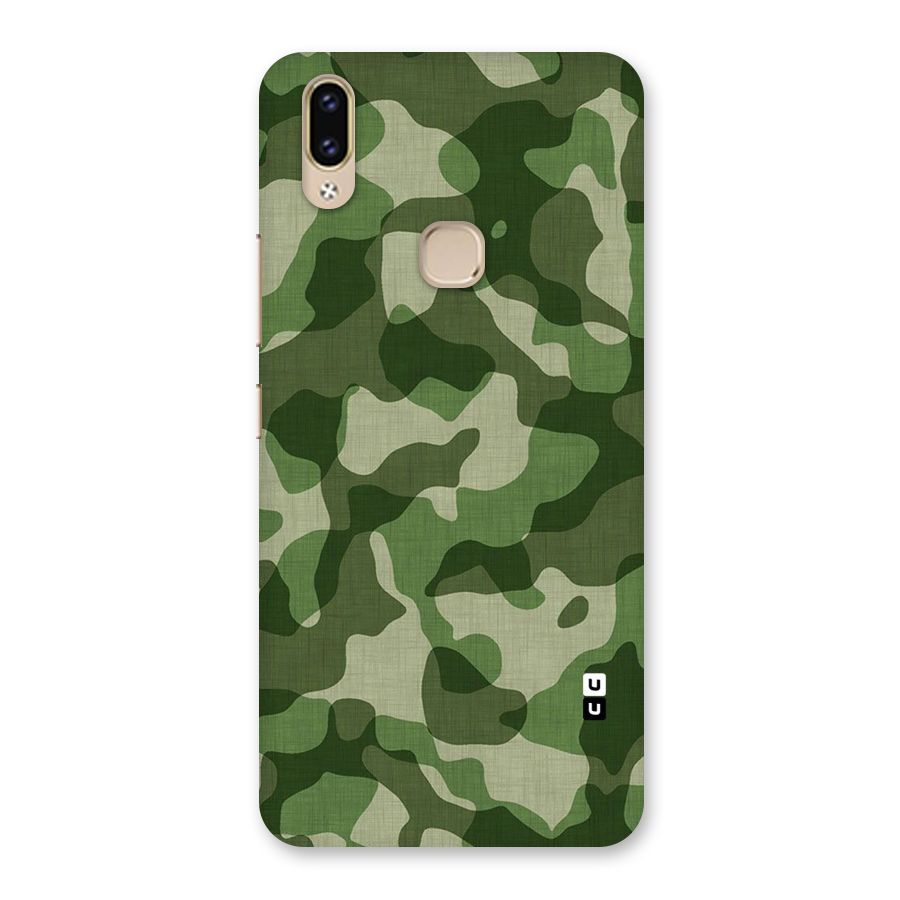 Camouflage Pattern Art Back Case for Vivo V9 Youth