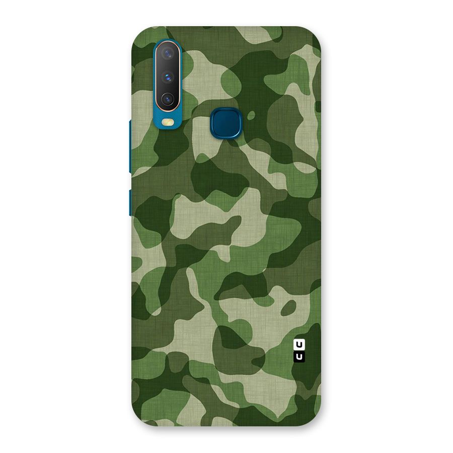 Camouflage Pattern Art Back Case for Vivo Y11