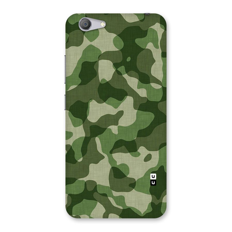Camouflage Pattern Art Back Case for Vivo Y53