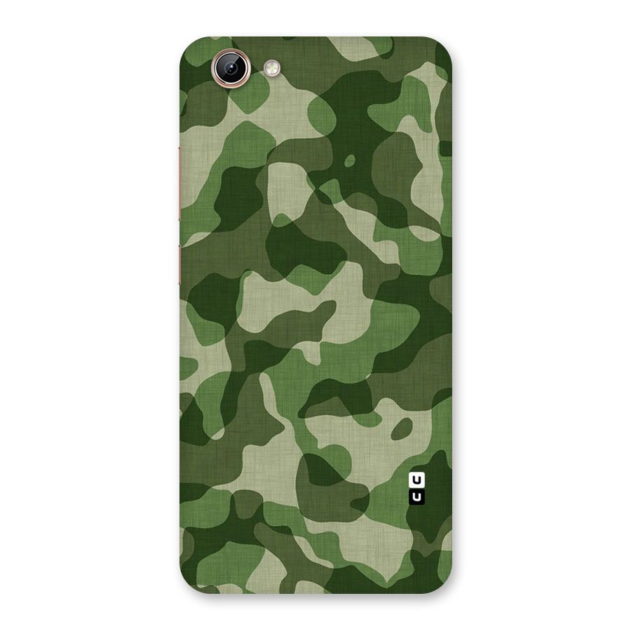 Camouflage Pattern Art Back Case for Vivo Y71