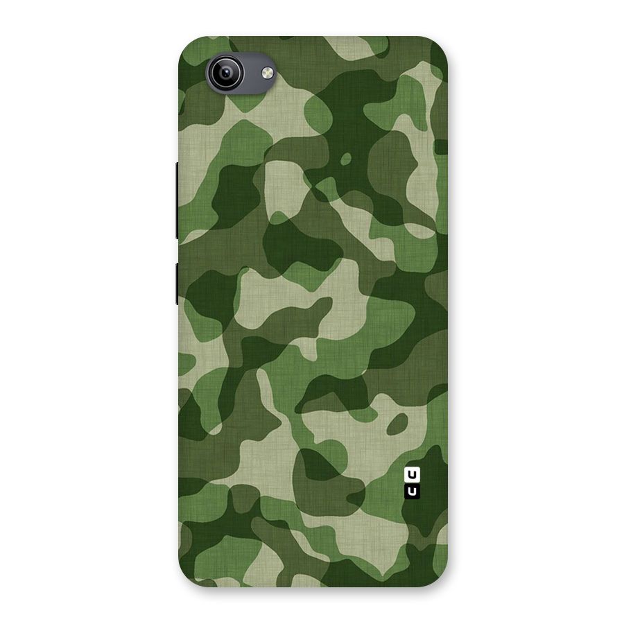 Camouflage Pattern Art Back Case for Vivo Y81i
