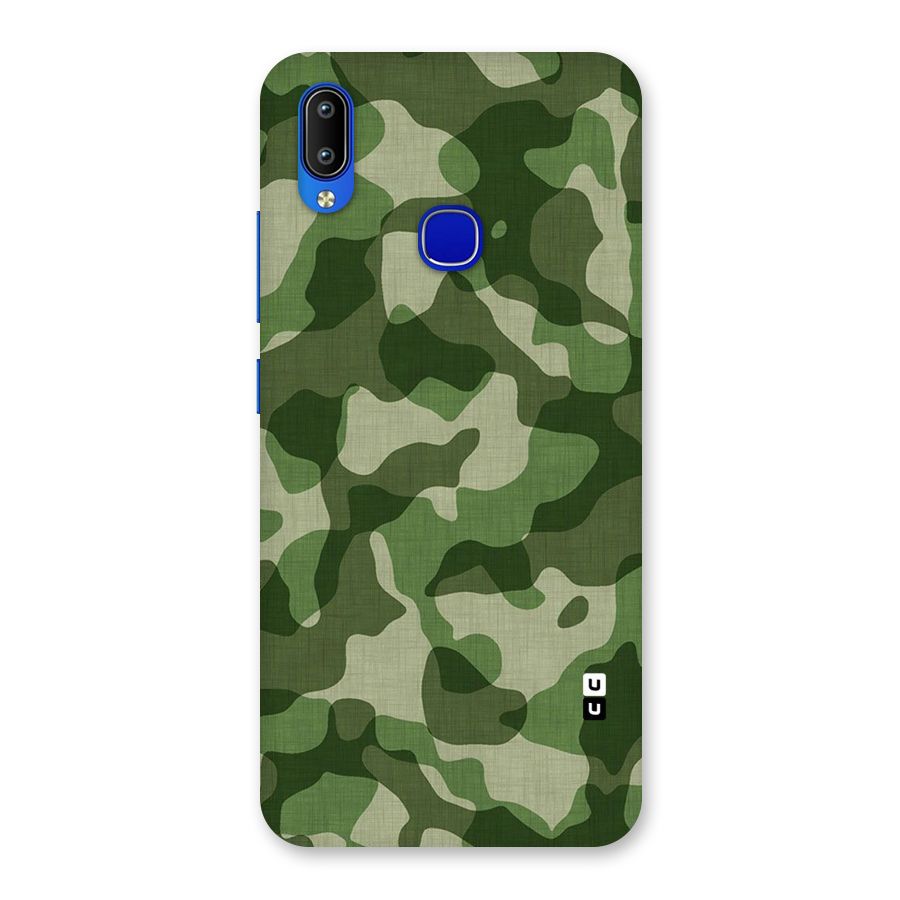 Camouflage Pattern Art Back Case for Vivo Y91