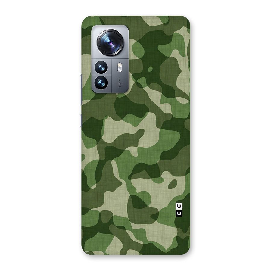 Camouflage Pattern Art Back Case for Xiaomi 12 Pro
