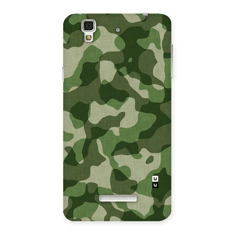 Camouflage Pattern Art Back Case for YU Yureka Plus