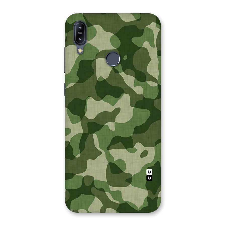 Camouflage Pattern Art Back Case for Zenfone Max M2