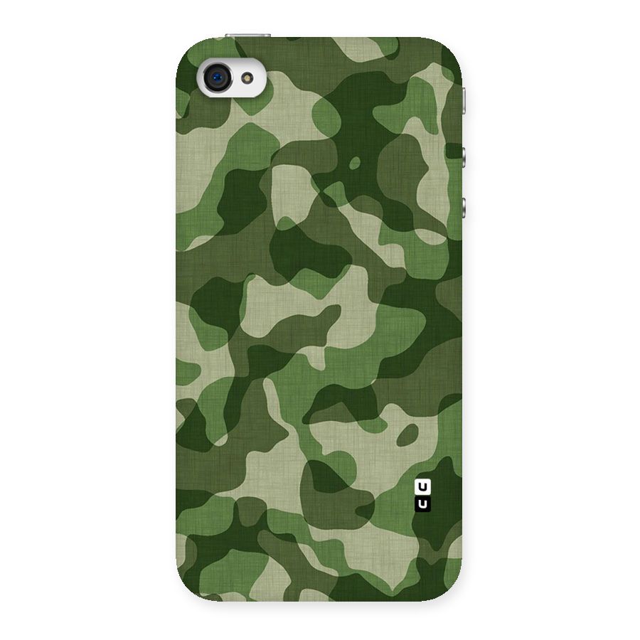 Camouflage Pattern Art Back Case for iPhone 4 4s