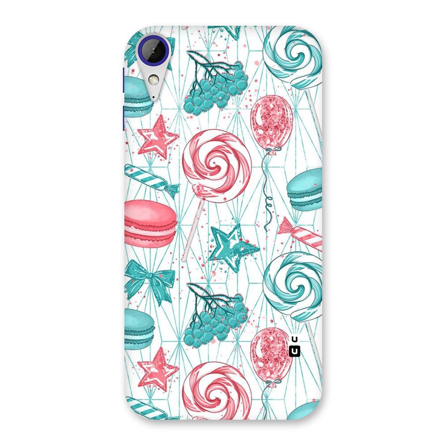 Candies And Macroons Back Case for Desire 830