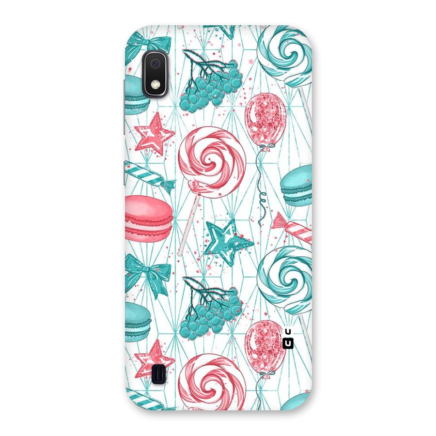 Candies And Macroons Back Case for Galaxy A10