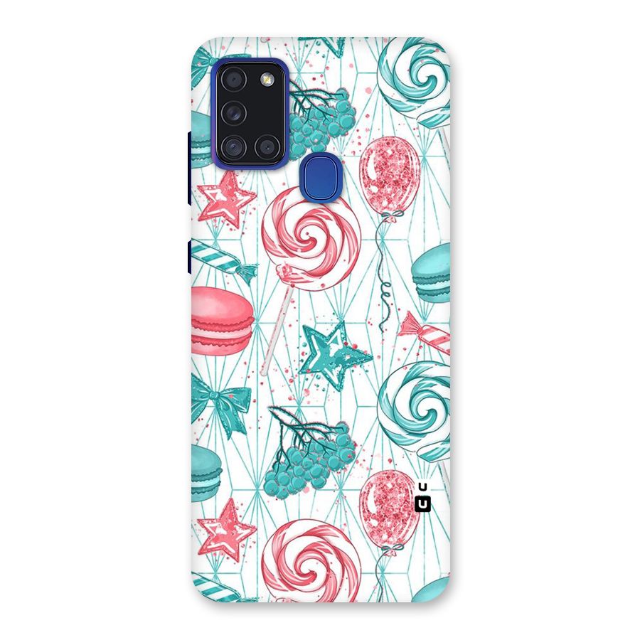 Candies And Macroons Back Case for Galaxy A21s