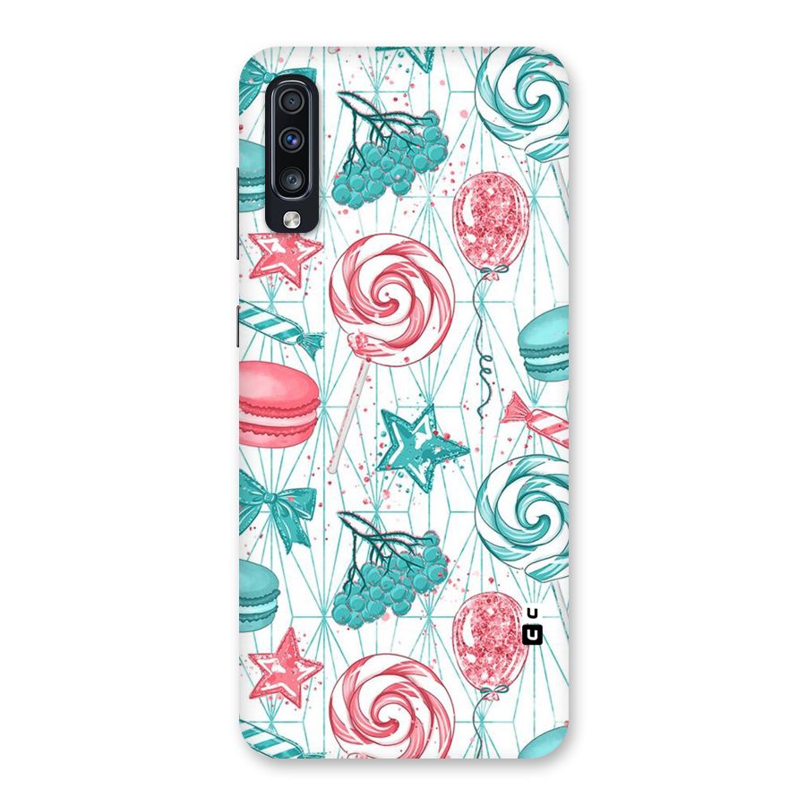 Candies And Macroons Back Case for Galaxy A70