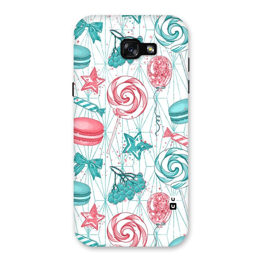 Candies And Macroons Back Case for Galaxy A7 (2017)