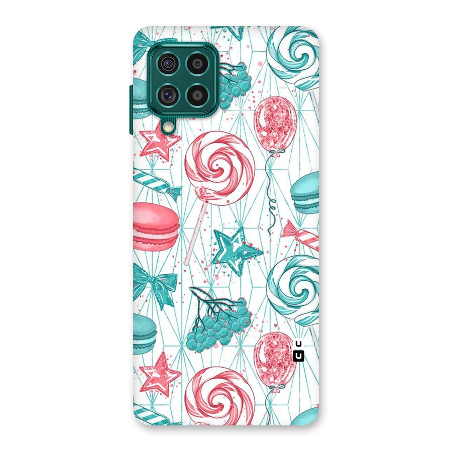 Candies And Macroons Back Case for Galaxy F62
