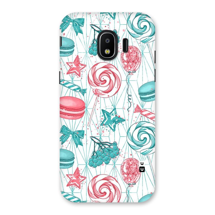Candies And Macroons Back Case for Galaxy J2 Pro 2018