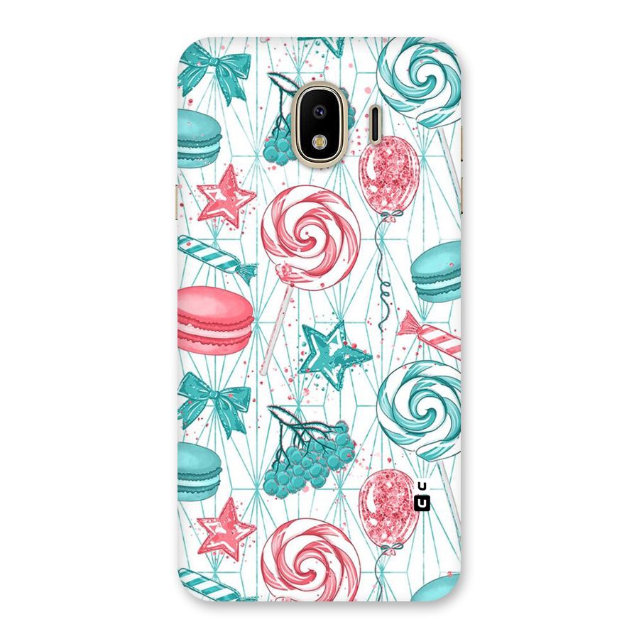 Candies And Macroons Back Case for Galaxy J4
