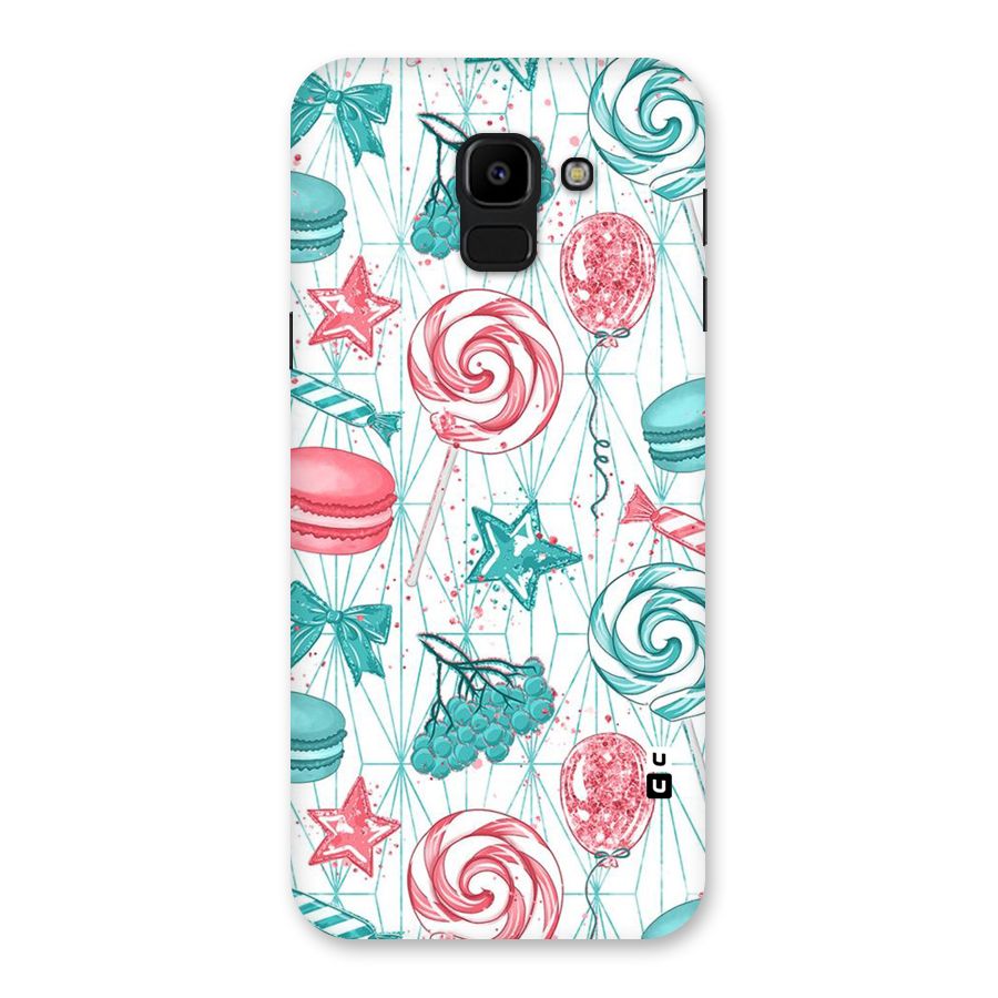 Candies And Macroons Back Case for Galaxy J6