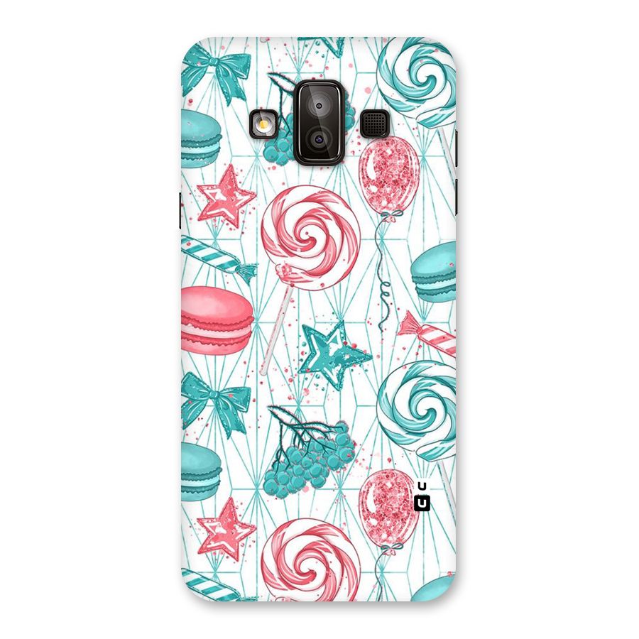 Candies And Macroons Back Case for Galaxy J7 Duo