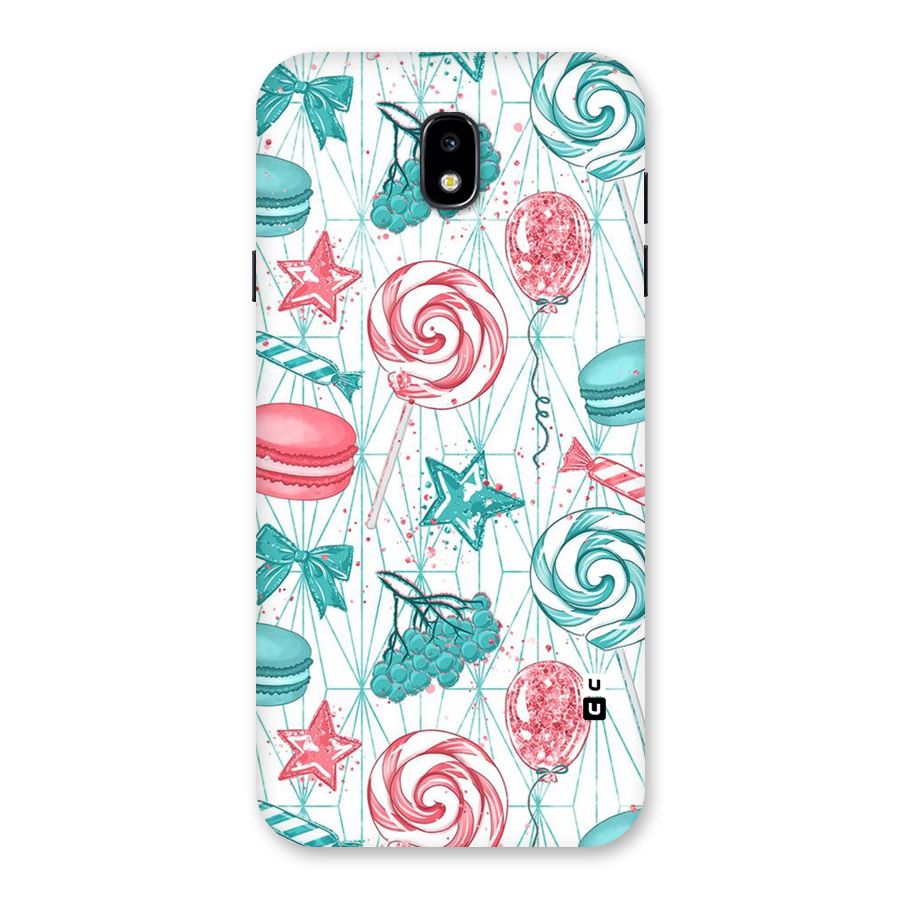 Candies And Macroons Back Case for Galaxy J7 Pro