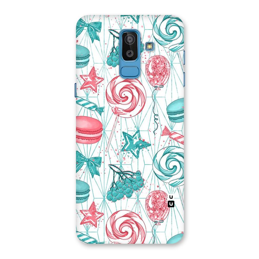 Candies And Macroons Back Case for Galaxy J8