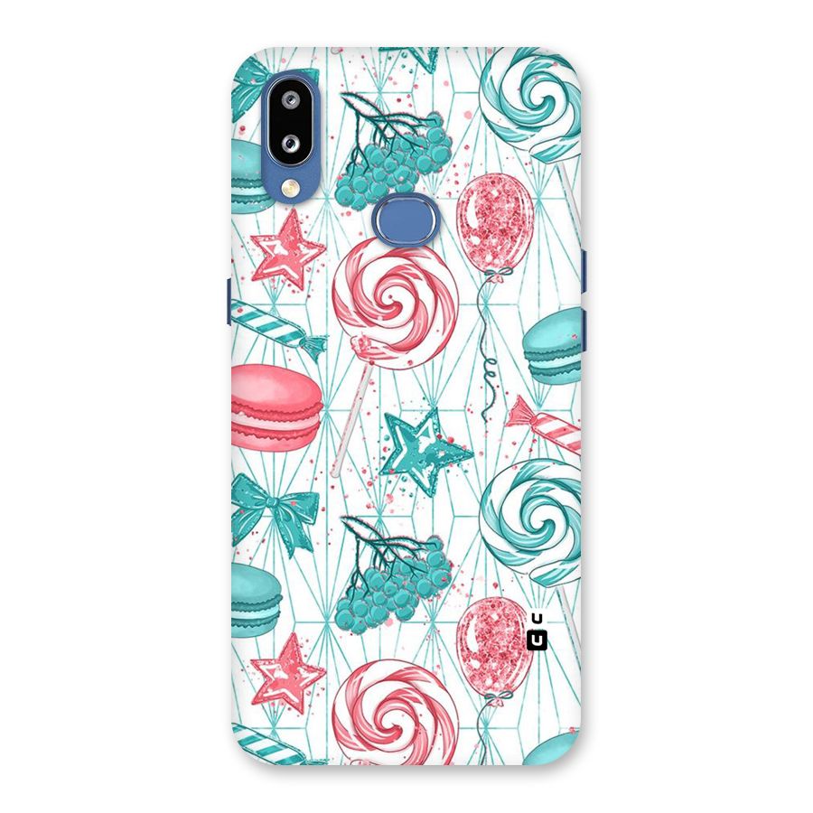 Candies And Macroons Back Case for Galaxy M01s