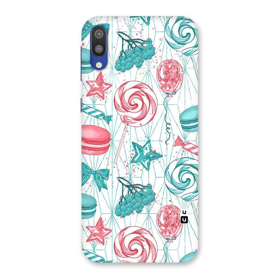 Candies And Macroons Back Case for Galaxy M10