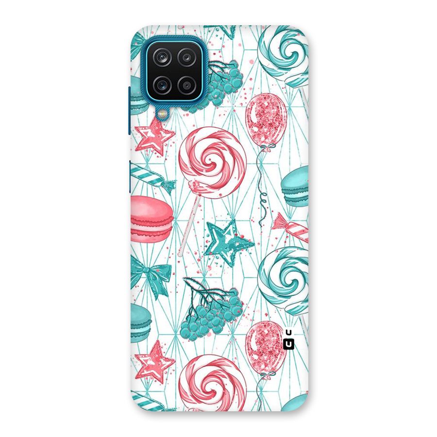 Candies And Macroons Back Case for Galaxy M12
