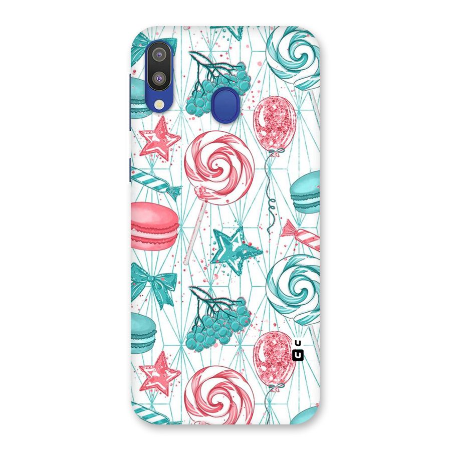 Candies And Macroons Back Case for Galaxy M20