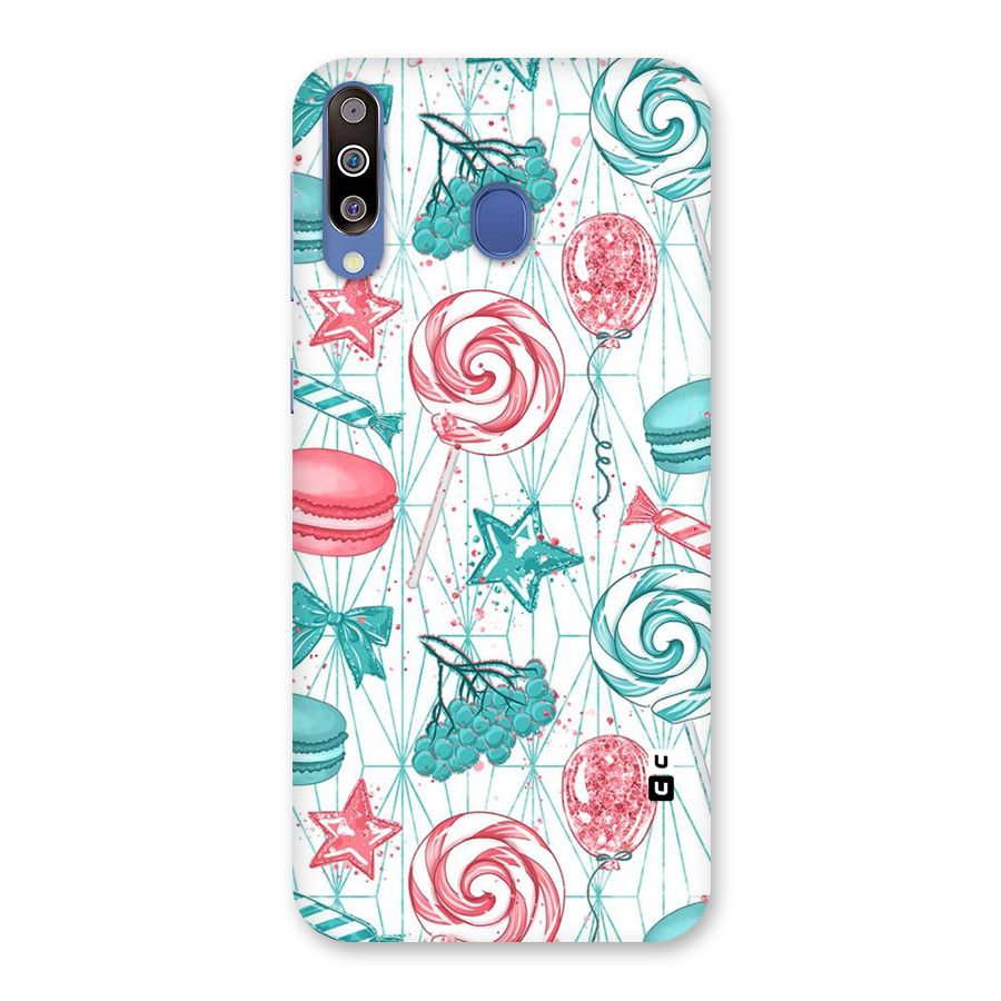 Candies And Macroons Back Case for Galaxy M30