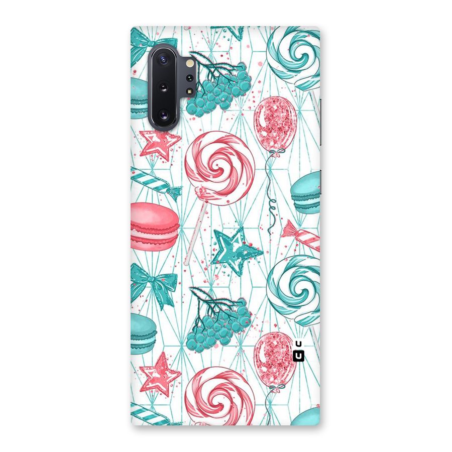 Candies And Macroons Back Case for Galaxy Note 10 Plus