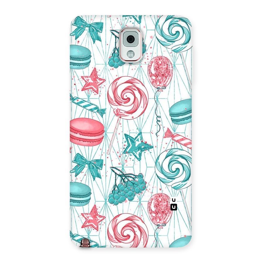 Candies And Macroons Back Case for Galaxy Note 3