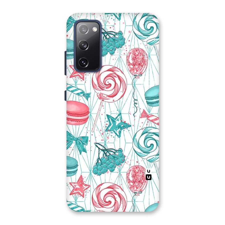 Candies And Macroons Back Case for Galaxy S20 FE
