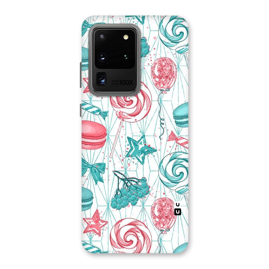 Candies And Macroons Back Case for Galaxy S20 Ultra