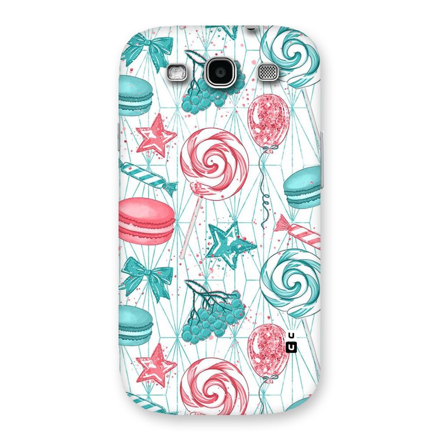 Candies And Macroons Back Case for Galaxy S3
