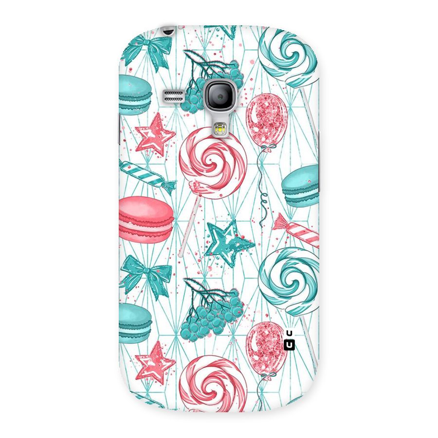 Candies And Macroons Back Case for Galaxy S3 Mini