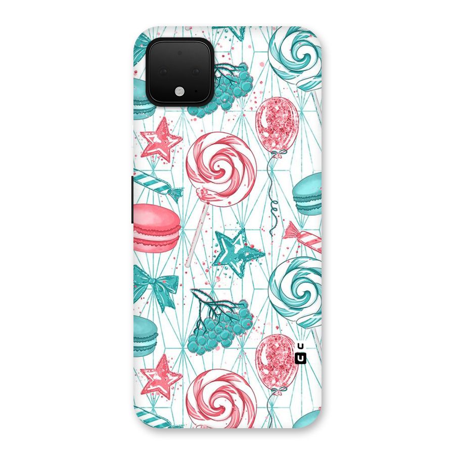 Candies And Macroons Back Case for Google Pixel 4 XL