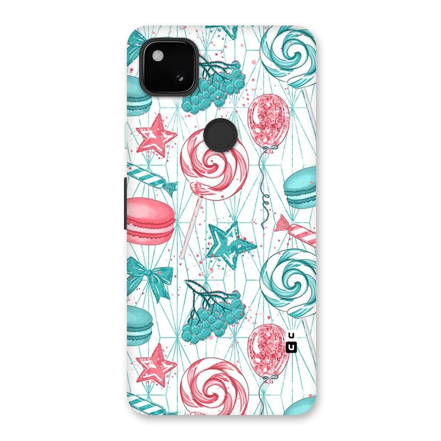 Candies And Macroons Back Case for Google Pixel 4a