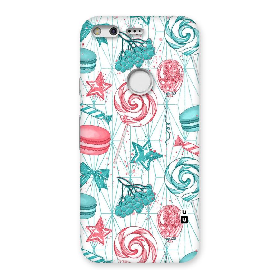 Candies And Macroons Back Case for Google Pixel XL