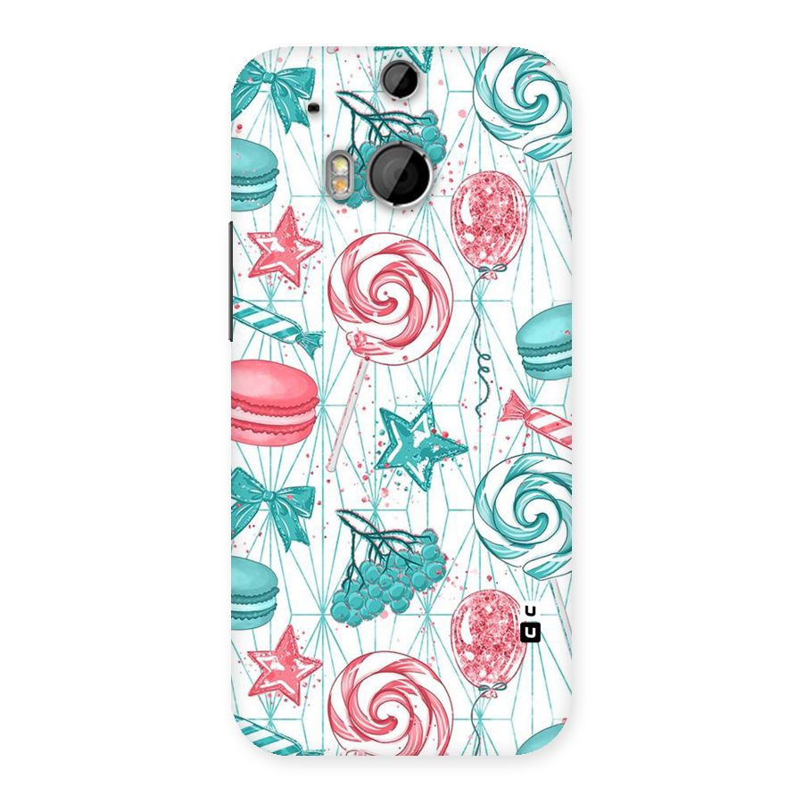 Candies And Macroons Back Case for HTC One M8