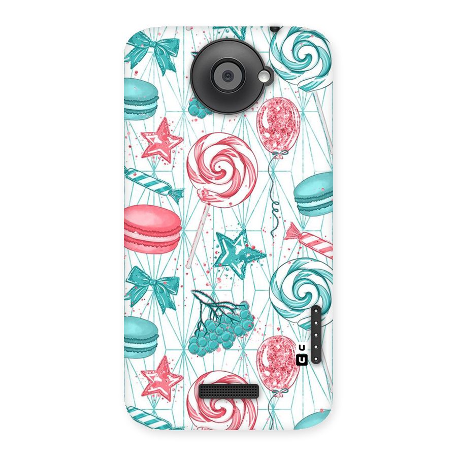 Candies And Macroons Back Case for HTC One X