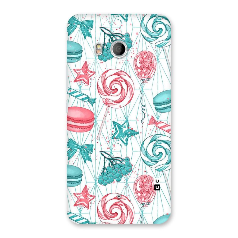 Candies And Macroons Back Case for HTC U11