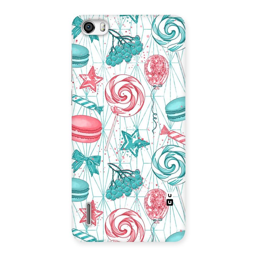 Candies And Macroons Back Case for Honor 6